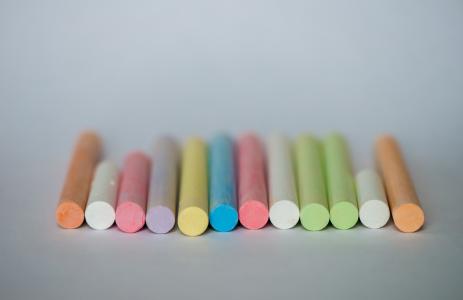 粉笔, 多彩, 颜色, 色彩缤纷, 颜色, 绘图, 学校