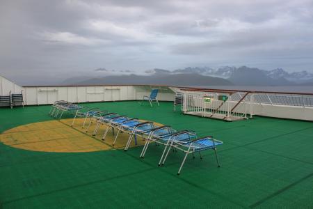 太阳椅, 甲板上, 船甲板, 邮轮, 蓝色, 甲板上的椅子, 海