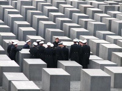 大屠杀纪念馆, 柏林, 纪念碑, 大屠杀, 混凝土, 海军, 访问
