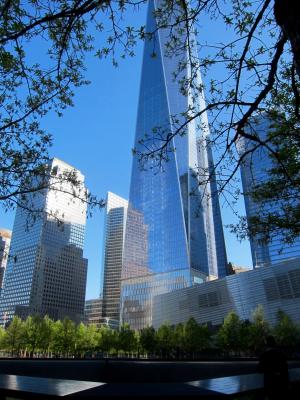 一个世界贸易中心, 纽约, 曼哈顿, 建设, 摩天大楼, 纽约, 具有里程碑意义