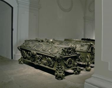 玛丽亚 theresia, 棺, 墓穴, 维也纳, 奥地利, 古代, 青铜器