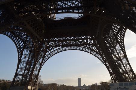 埃菲尔铁塔, 巴黎, 法国, 感兴趣的地方, 钢结构