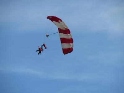 降落伞, 跳伞, 漆, 天空, 体育, 跳水, 一个极端