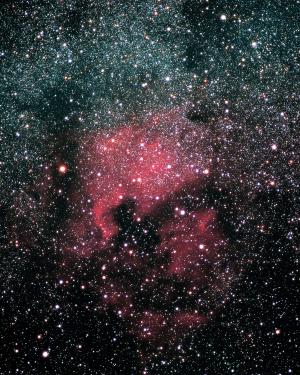 北美洲星云, ngc 7000, 银河, 空间, 漫 gasnebel, 星座天鹅, 气体雾