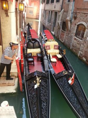 假日, 小船, 吊船, 礼物, 浪漫, 威尼斯