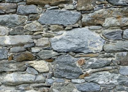 石头墙, 石头, 墙上, 砌体, 天然石材, 老
