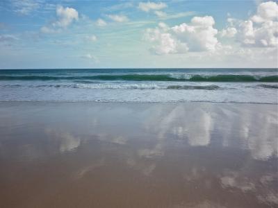 海, 海滩, 沙子, 自然, 蓝色, 水, 海岸线