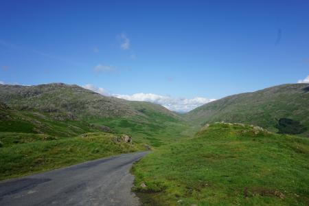 hardnott 通行证, 苏格兰, 山, 景观