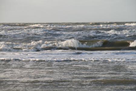 zandvoort, 海, 冬天