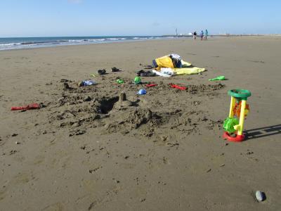 沙滩玩具, 太阳, 海洋, 度假, 假日, 夏季, 铲子