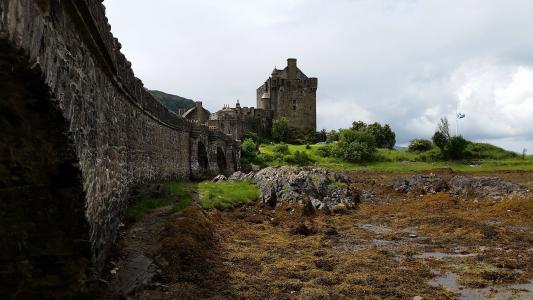 城堡, 苏格兰, 具有里程碑意义, 旅游, 历史, 建设, 苏格兰