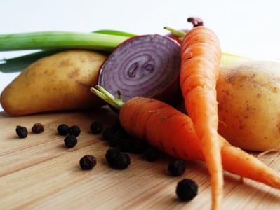蔬菜, 洋葱, 营养, 食品, 吃, 健康, 马铃薯