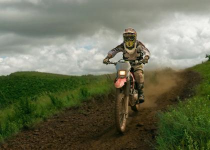 自行车, 摩托车越野赛, 速度, 户外, 跟踪, 摩托车, 污垢