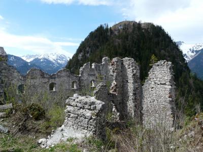 废墟, 城堡, 窗口, 石头, 失效, 埃伦伯格, 石头