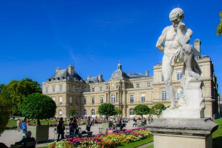 公园, 城堡, 卢森堡植物园, 巴黎, 法国, 历史, 建筑