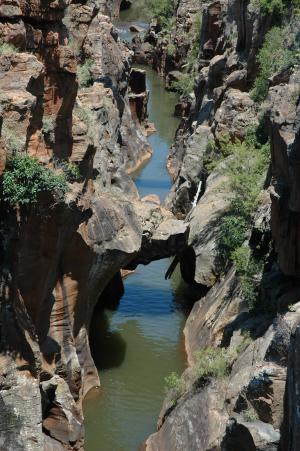 非洲, 景观, 自然, 河, 峡谷