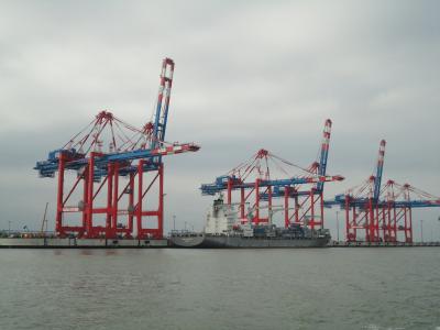wilhelmshaven, 北海, jadeweserport, 端口, 海, 港口设施