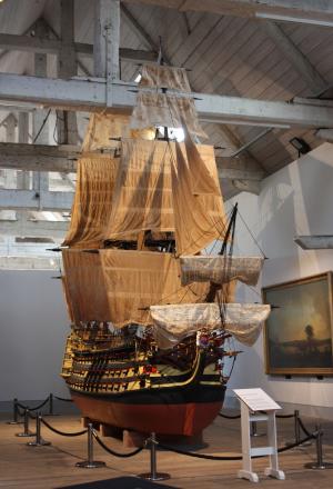船舶, 帆, 博物馆, 桅杆, 臂, 胜利, 模型