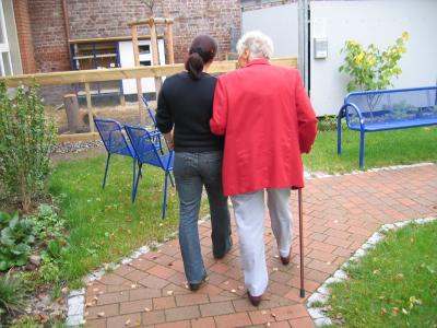 依赖, 老年痴呆症, 女人, 老, 年龄, 阿尔茨海默氏症, 退休在家