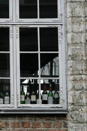 窗口, 葡萄酒, 建设, 立面, 建筑, 葡萄酒瓶, 装饰