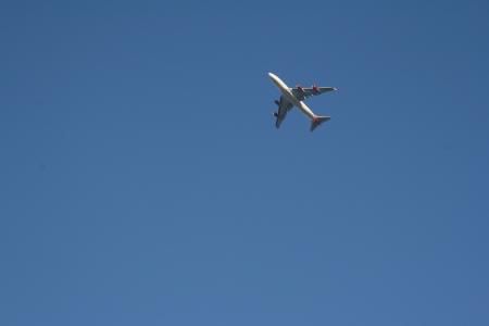 飞机, 蓝蓝的天空, 车辆, 旅行