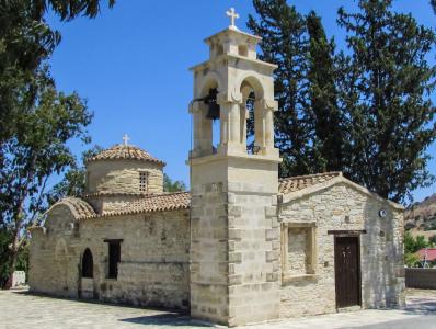 塞浦路斯, alaminos, 教会, 东正教, 建筑, 宗教, 圣拉萨罗锭