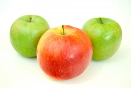 漂亮的苹果, 绿色, 吃得健康, 健康的食物, 水果, 食品, 苹果-水果
