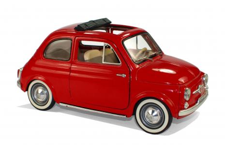菲亚特, 汽车模型, 收集, 业余爱好, 休闲, 意大利, 红色