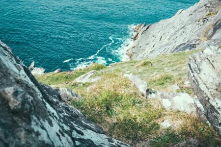 爱尔兰, 悬崖, 海岸, 自然, 岩石, 岩质海岸, 视图