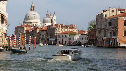 威尼斯, 海, 小船