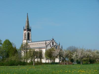 教会, leutersdorf, 天主教, 房子里的崇拜, 屋顶装饰品