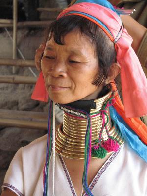 女人, 异国情调, 泰国, 文化, 传统服装, 只有一个女人, 只有妇女