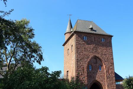 nideggen, 城堡, nideggen, 艾弗尔, 从历史上看, 中世纪, 建设