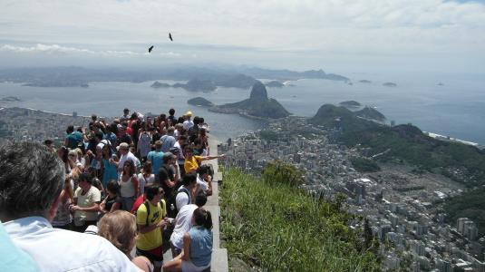 游客, 观点, 舒格洛夫, 在里约热内卢, 力拓, 基督山, 巴西