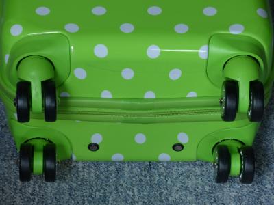 轮式包, 行李, 辊, 车轮, 绿色