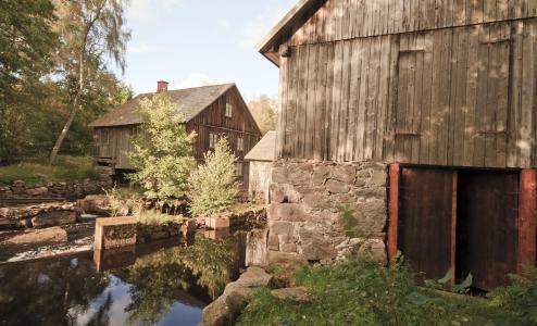 瑞典, 谷仓, 房子, 首页, 木制, 农场, 农村