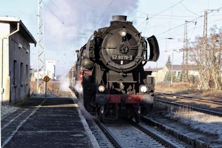 蒸汽机车, 铁路, 机车, 火车, 蒸汽铁路, 铁路怀旧, 蒸汽加