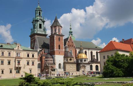 波兰, 克拉科夫, 城堡, 旅游, 钟楼, 教会, 塔
