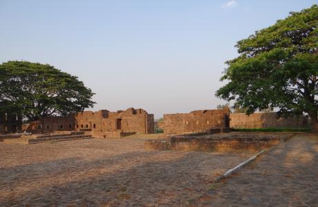 kittur 堡, 堡, 城墙, 废墟, kittur, 卡纳塔克, 印度