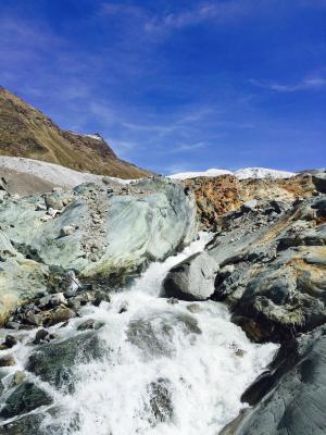 冰川小河, 采尔马特, 瓦莱州, 4000 系列, 景观, 高山, 瑞士