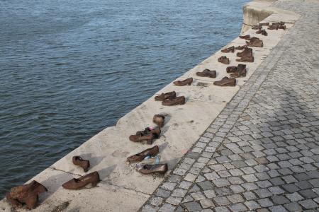 霍恩 pauer, 布达佩斯, 多瑙河银行, 鞋子, 纪念碑