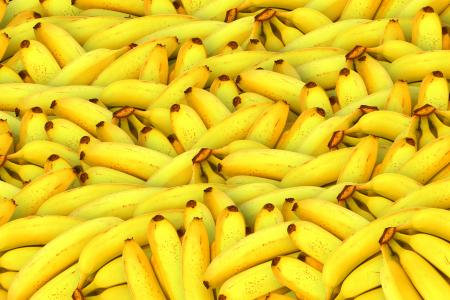 香蕉, 水果, 黄色, 健康, 新鲜水果, 热带, 有机