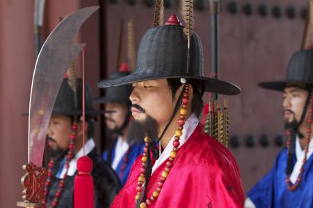 韩国, 警卫队, 汉城, 传统, 景福宫