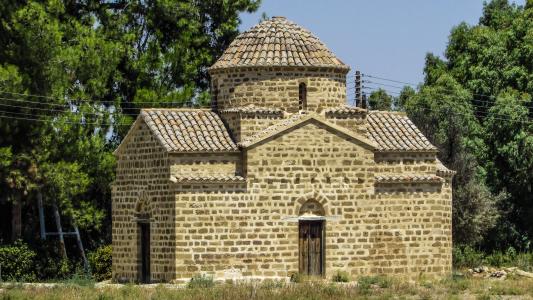 塞浦路斯, potamia, 教会, 建筑, 纪念碑, 圣拉萨罗 dimitrianos, 宗教