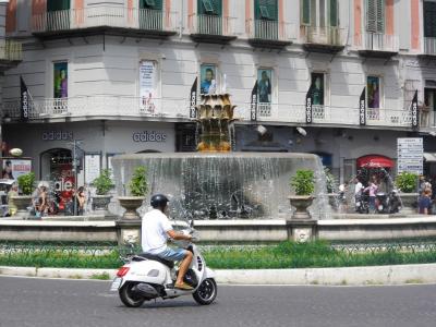 那不勒斯, 意大利, 古罗马的历史, 滚子, 喷泉, 大黄蜂类