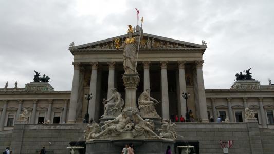 奥地利议会大厦, 维也纳, 议会, 建筑, 政府