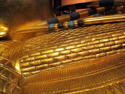 图坦卡蒙, 棺, 宝藏, 显示, 财富, 复制副本, 黄金