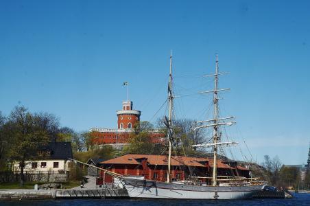 瑞典, 斯德哥尔摩, 城市, 斯堪的那维亚, 具有里程碑意义, 资本, 船舶