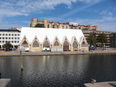 鱼厅, 瑞典, 哥德堡, 市中心, 建筑, 建筑, 屋顶