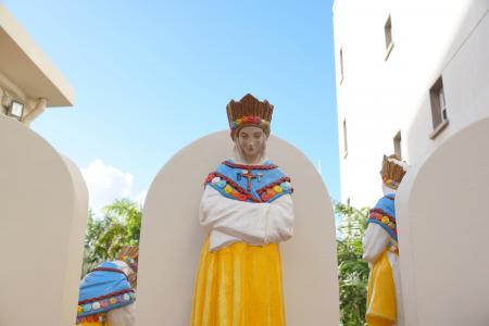 菲利普斯堡, 圣马丁, 加勒比海, 教会, 雕像